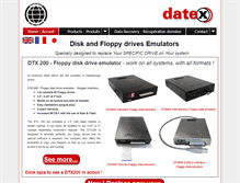 Tablet Screenshot of datex-dsm.com